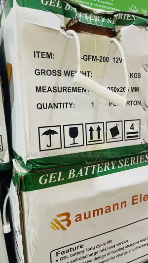 200ah 12v Baumann Deep Cycle Batteries Are Available