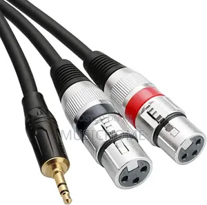 3.5mm TRS to 2 XLR Cable 3m