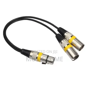 Y Cable for Professional Audio Usage.