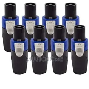 8pcs High Quality 4pin Speaker Plug