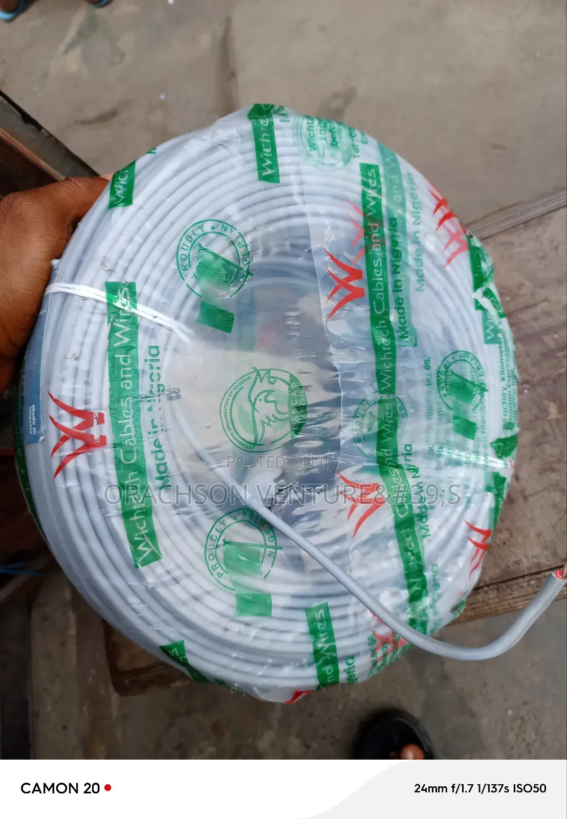1.5m2x2core Flat PVC Cable
