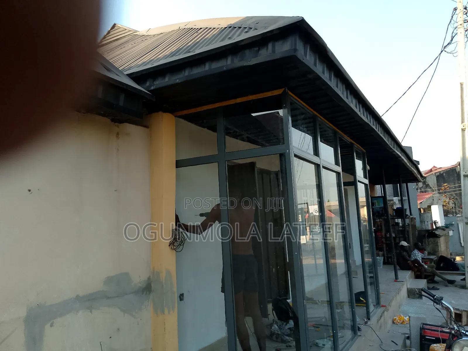 Aluminum Partition for Front in Office