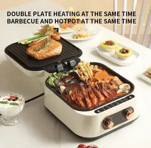 Double Sided Timed Electric Cooker Grilling/Baking Machine