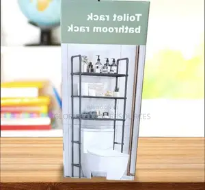3 Layers Strong Iron Bathroom / Toilet Rack