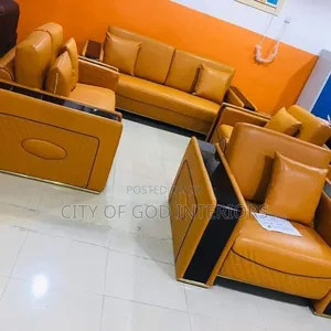 High Classic Imported Sofa Chair With Quality Leather by 7