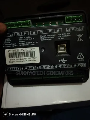 Auto Start Model 4510 Model Perkins Mantrac Generator