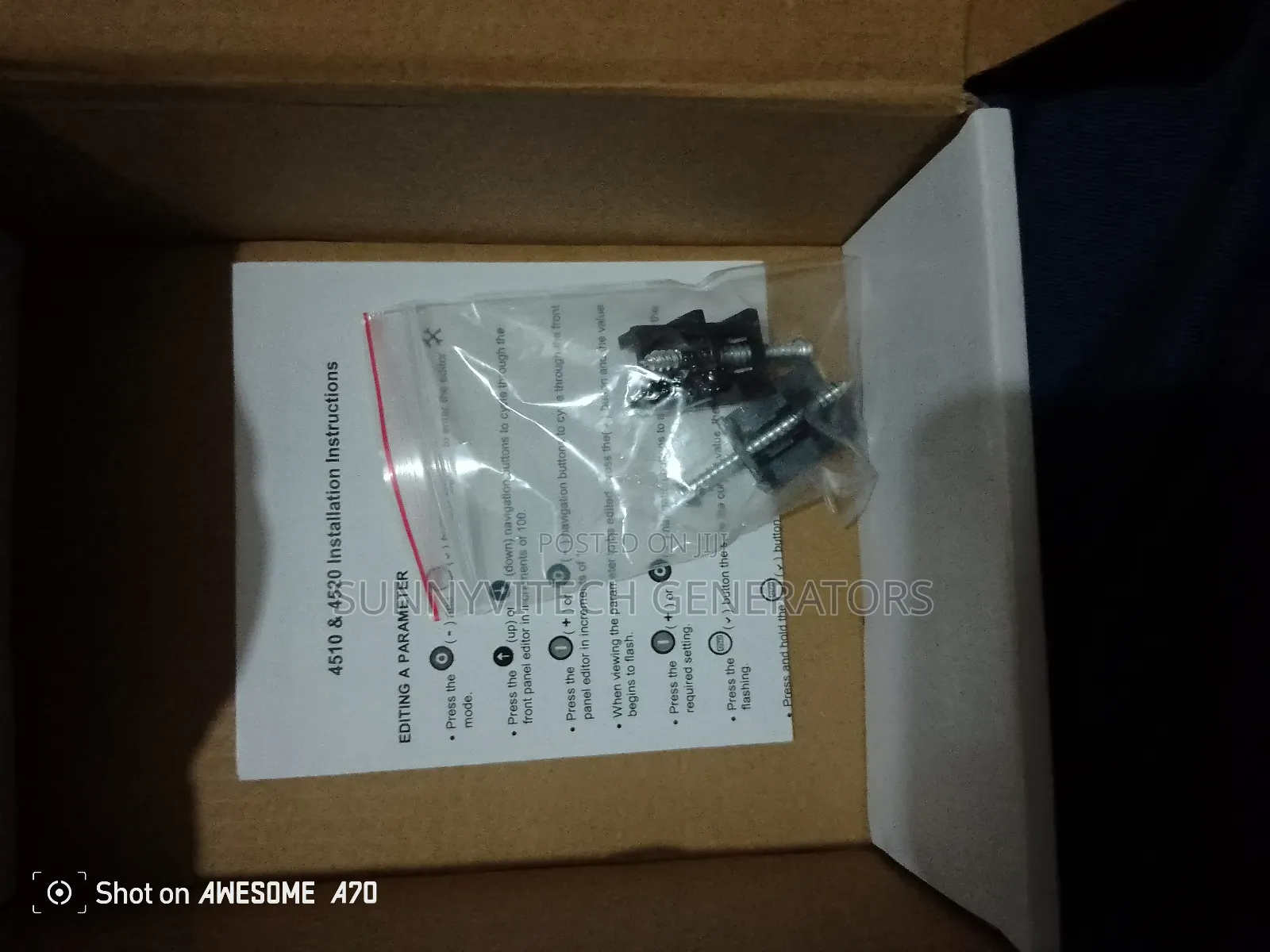 Auto Start Model 4510 Model Perkins Mantrac Generator