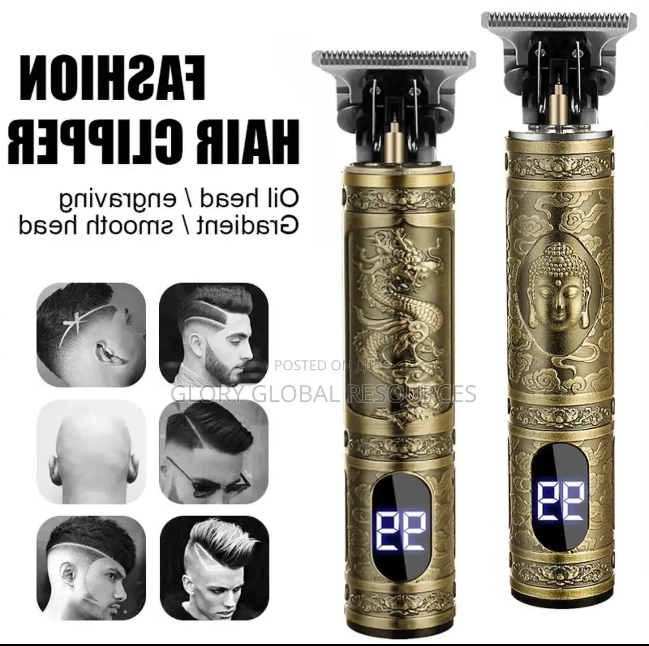 Vintage Digital Display Hair Clipper