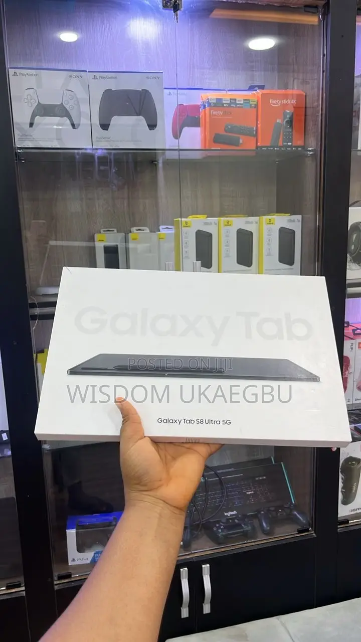 New Samsung Galaxy Tab S8 Ultra 256 GB Black