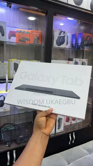 New Samsung Galaxy Tab S8 Ultra 256 GB Black