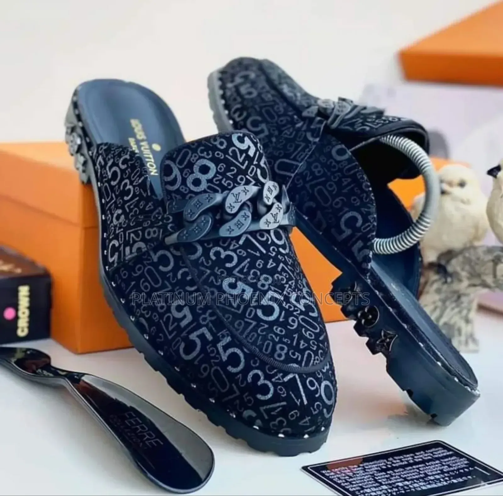 Luxury Fashion Half Shoe