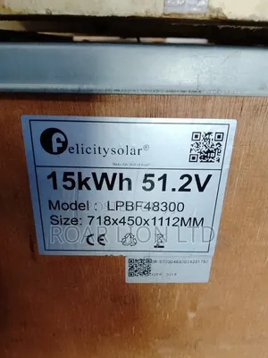 15kwh Felicity Lithium Battery