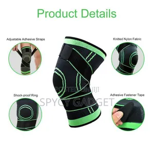 Adjustable Knee Pad Support With Strap