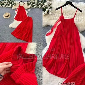 Photo - New in Luxury Pleated Skirt Set