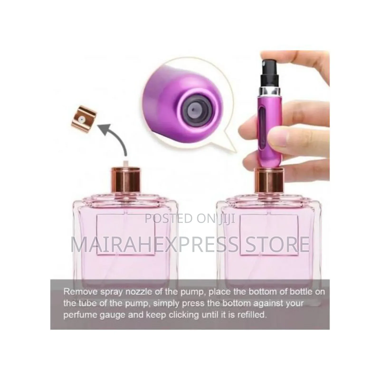 Portable Mini Refillable Perfume Atomizer Bottle for Travel