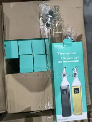 2pcs Vinegar/Oil Dispenser Bottles