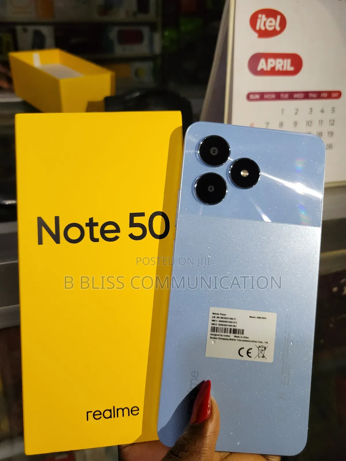 New Realme Note 50 128 GB Blue