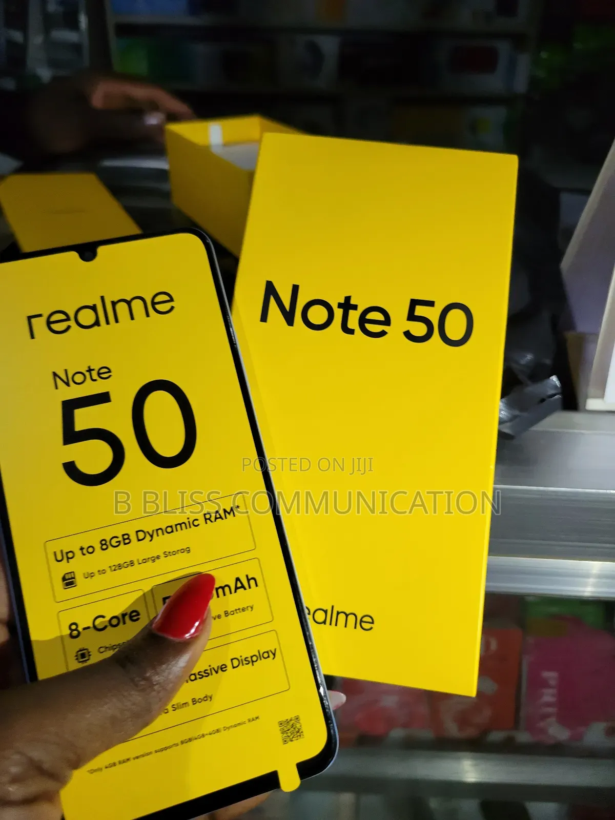 New Realme Note 50 128 GB Blue