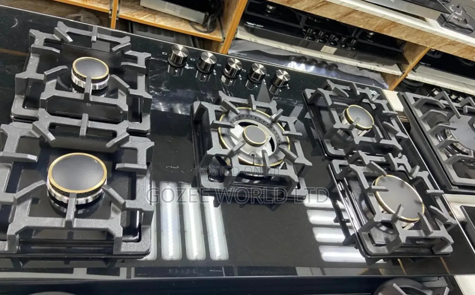 5 Burner Luxury Gas