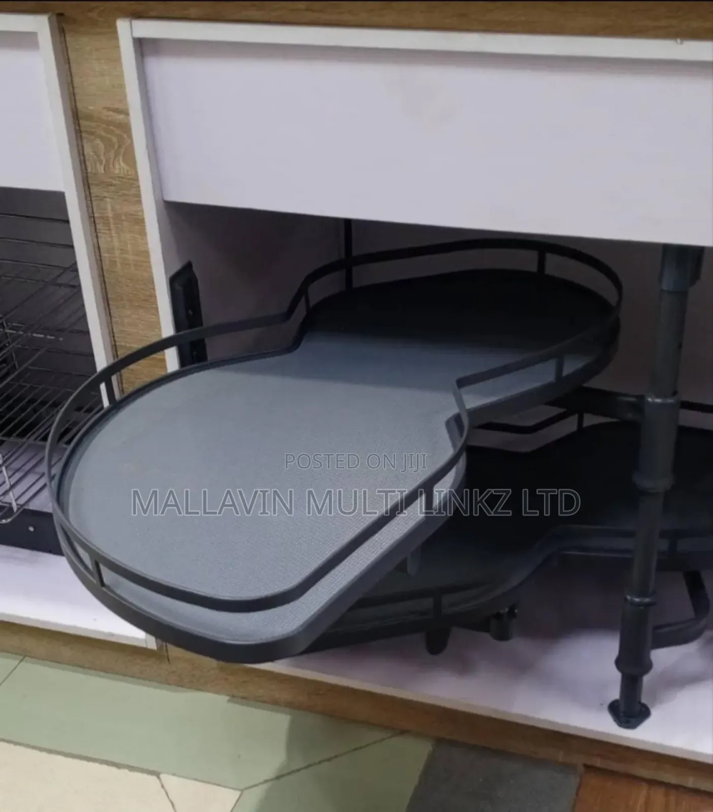 Cabinet Mounted Sliding S Pot Rack