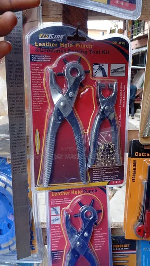 Belt Puncher With Accessories