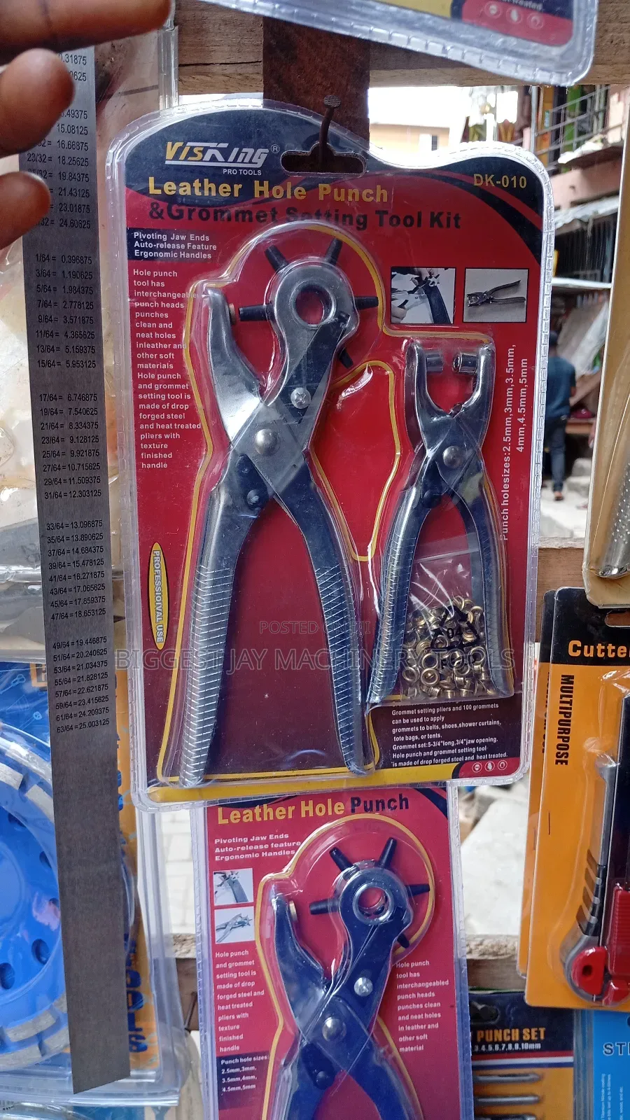 Belt Puncher With Accessories