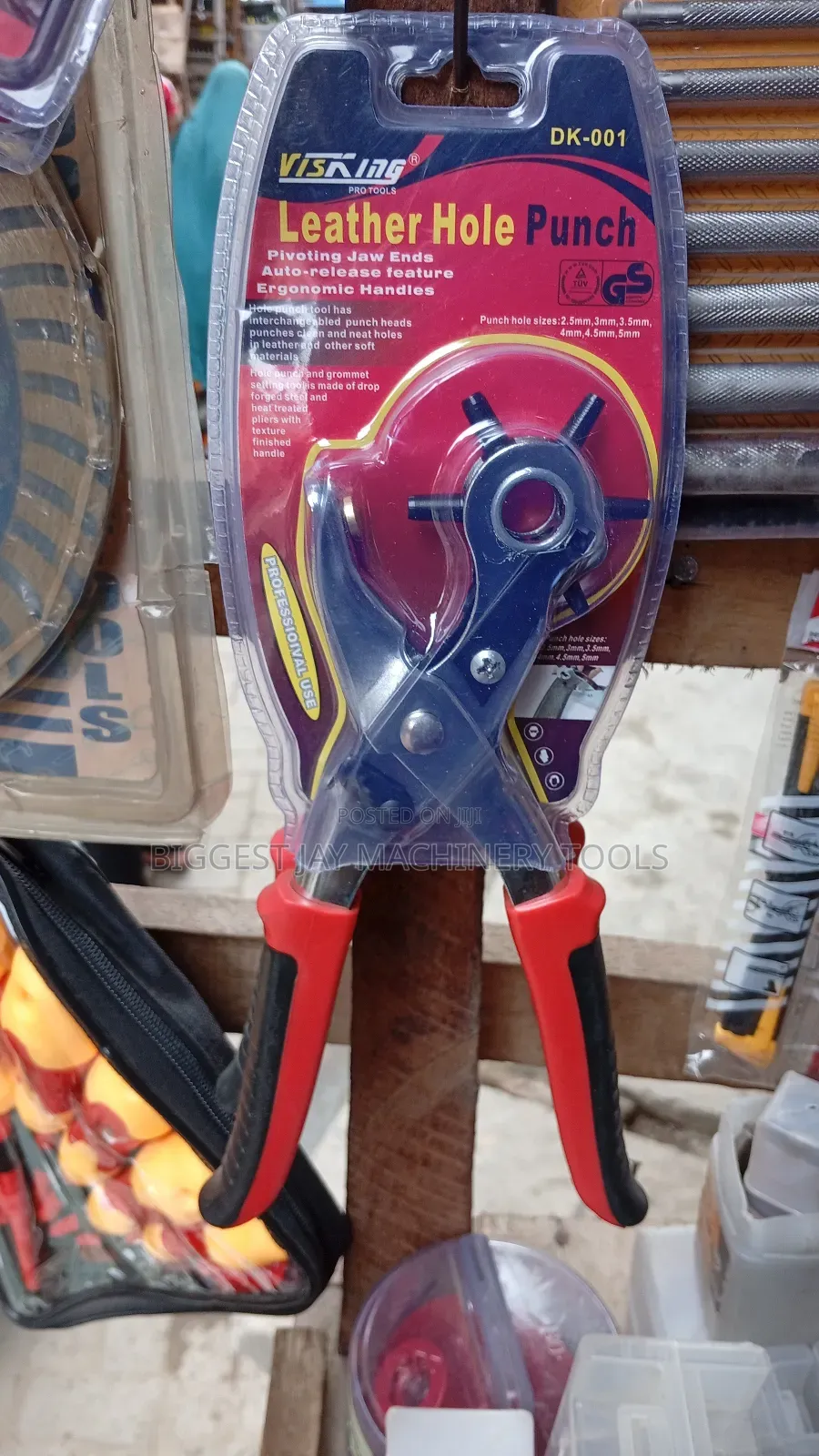 Belt Puncher With Accessories