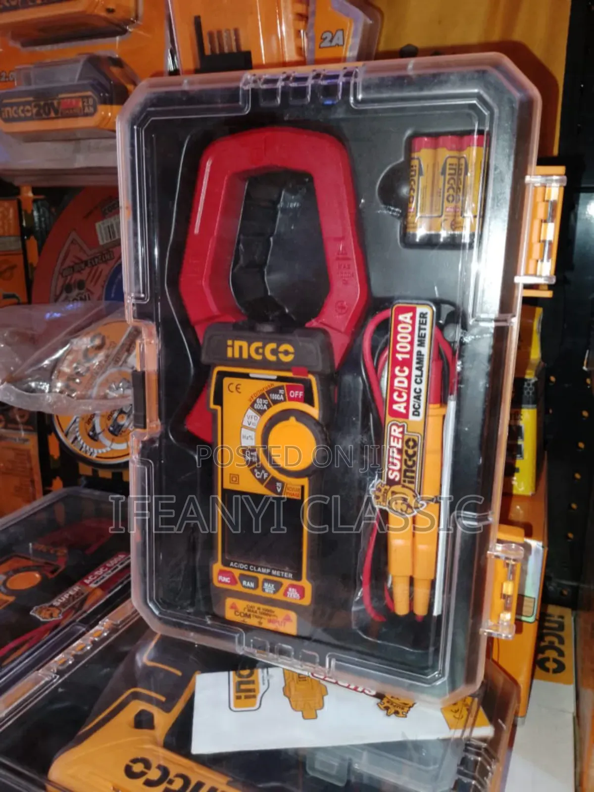Dc Ac Clamp Meter 1000a