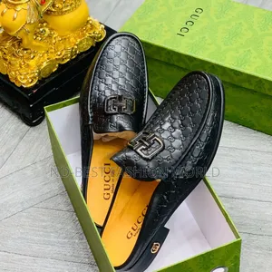 Gucci Black Half Shoe