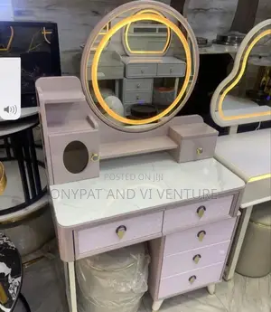 Make Up Table and Mirror Set