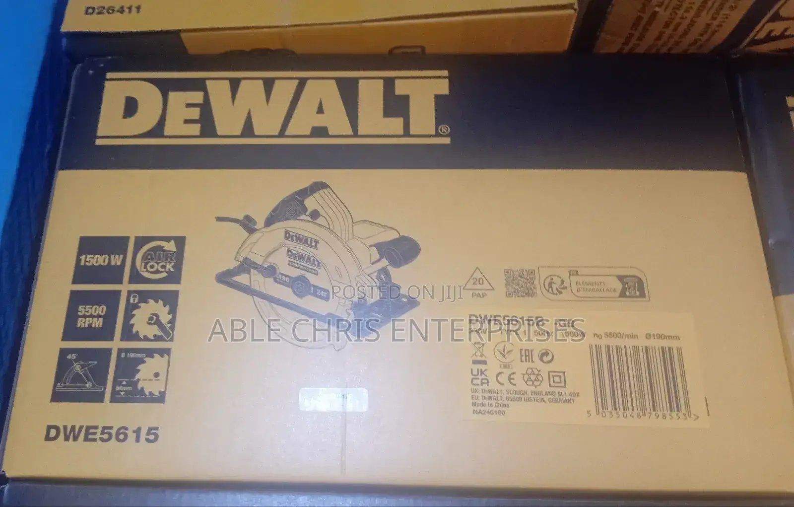Dewalt Dwe5615 Compact Circular Saw