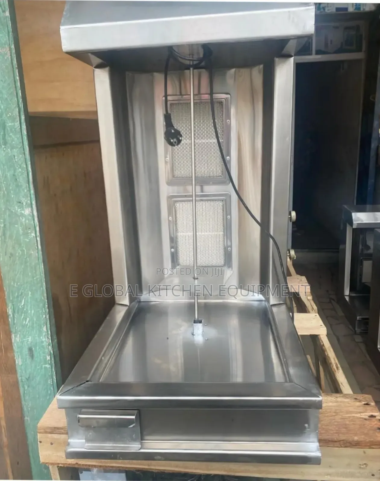 2burner Gas Shawarma Machine