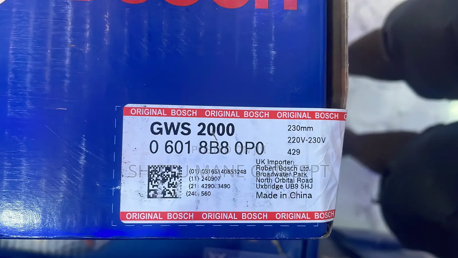 9” Bosch Angle Grinder GWS 2000 -230mm