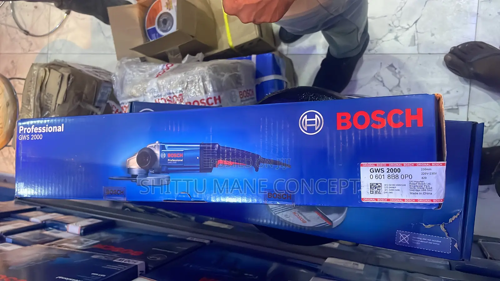 9” Bosch Angle Grinder GWS 2000 -230mm
