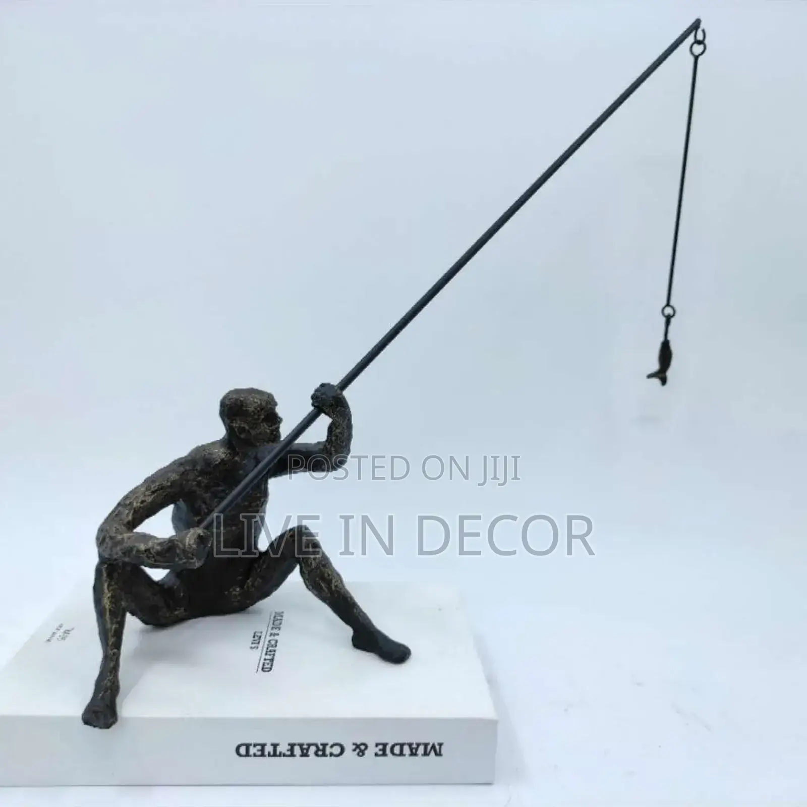 Luxury Fisherman Statue