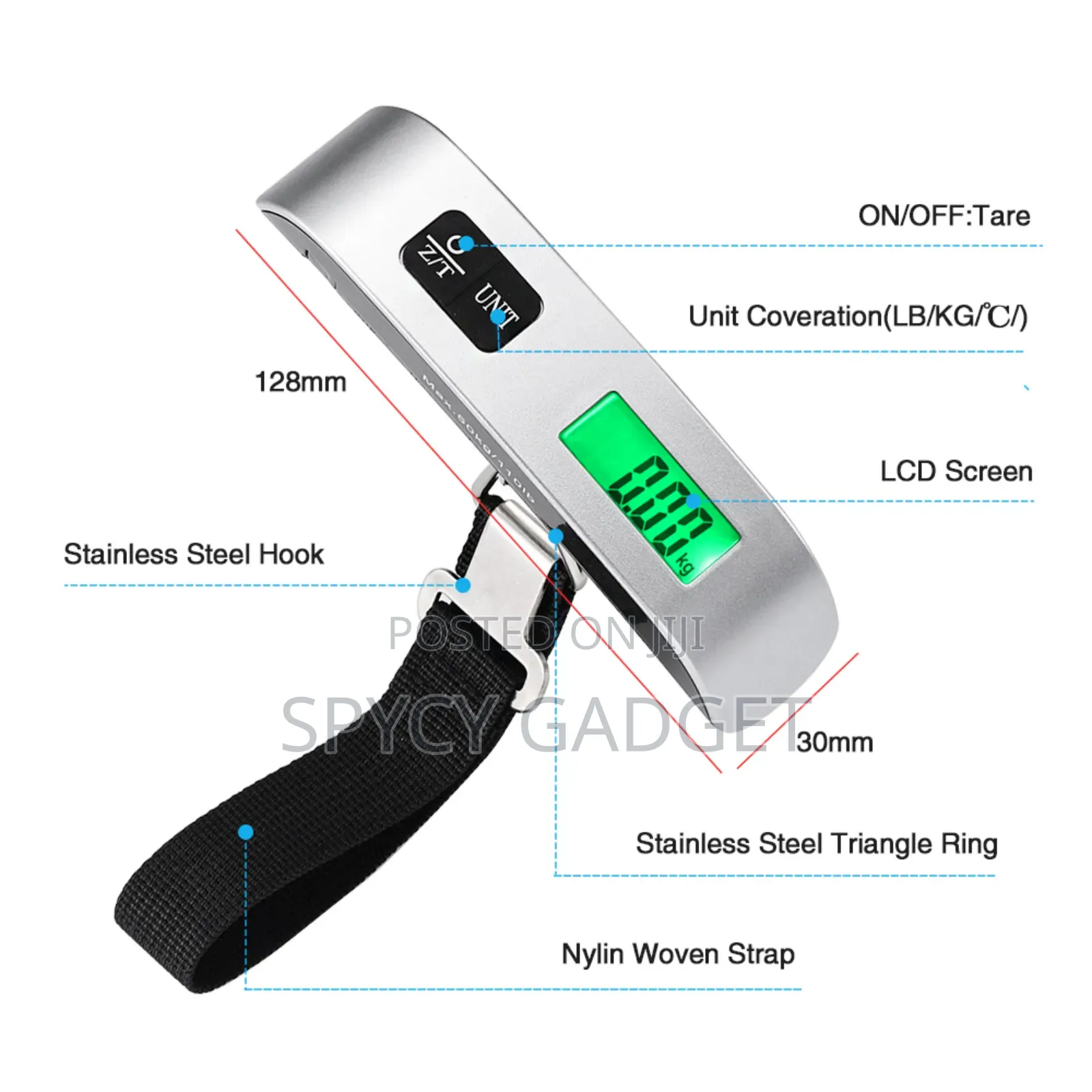 Electronic Luggage Scale With LCD Display