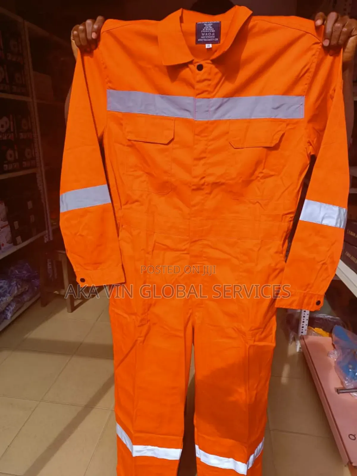 Coverall Light Weight Orange