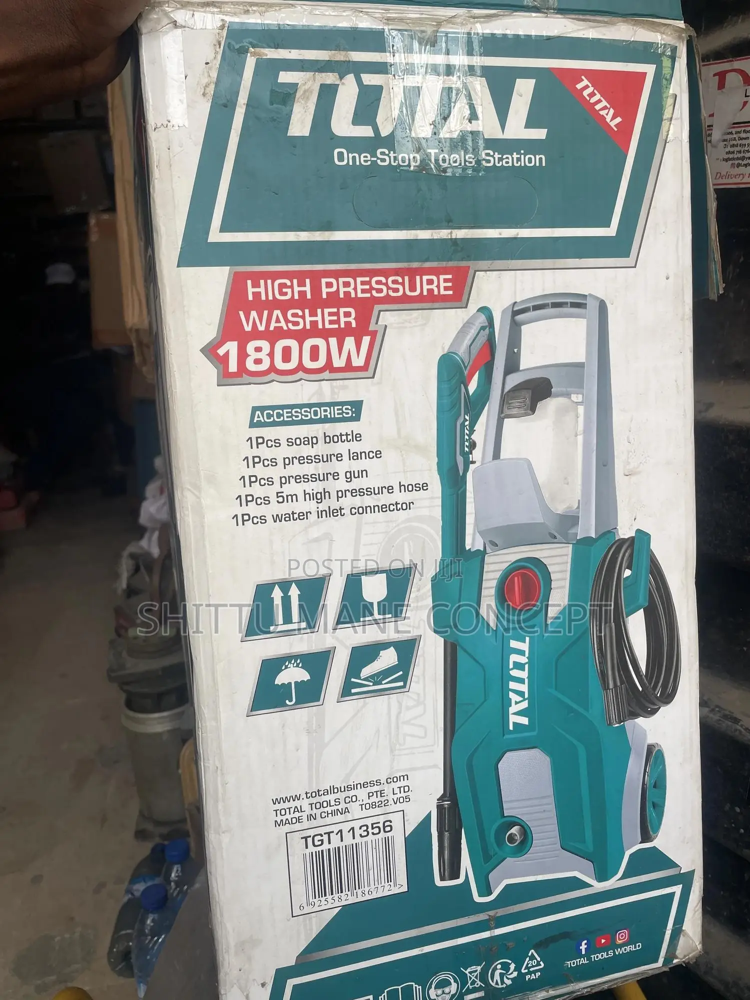 1800w Total Pressure Washer