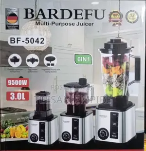 6 In1 Bardefu Blender