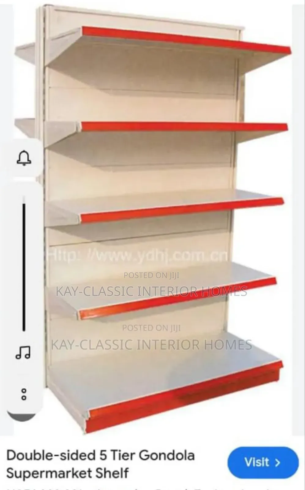 Supermarket Sanding Shelf