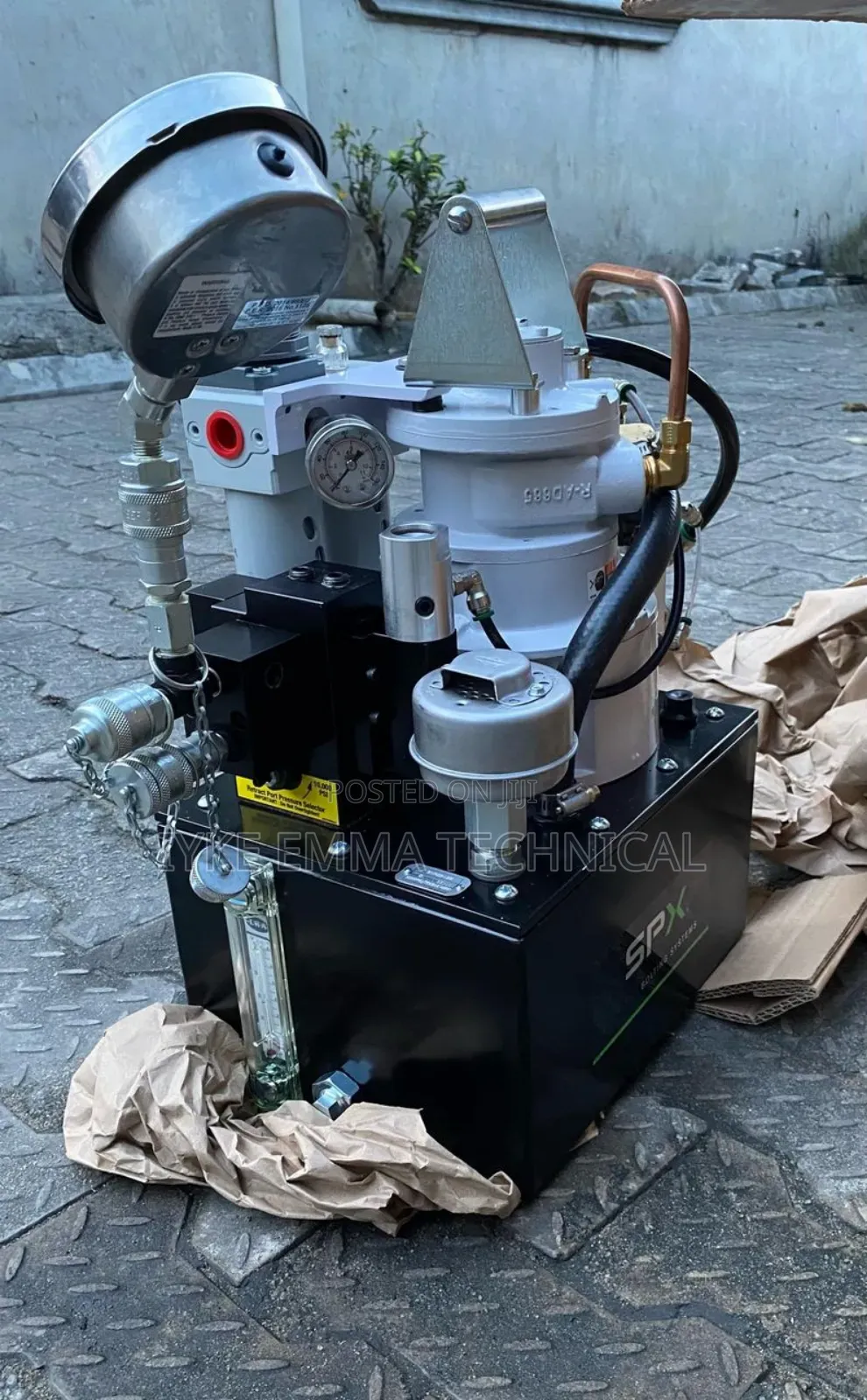 SPX Hydraulic Torque Wrench Pump Air Driven