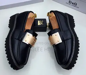D & G Matte Leather Shoes