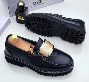 D & G Matte Leather Shoes