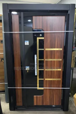 Brown and Black Luxury Security Turkey Doors