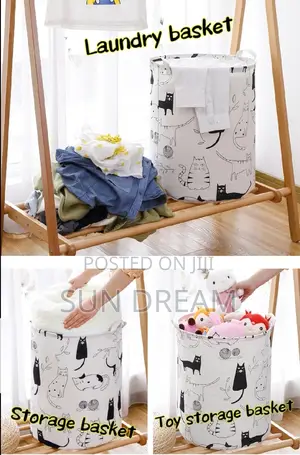 Laundry Basket Storage Bag