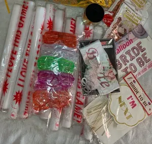 After Party and Bridal Shower Accessories