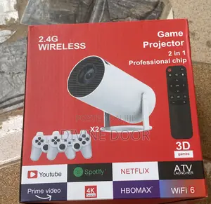 Wireless Gaming Projector for Netflix Nd Wifi