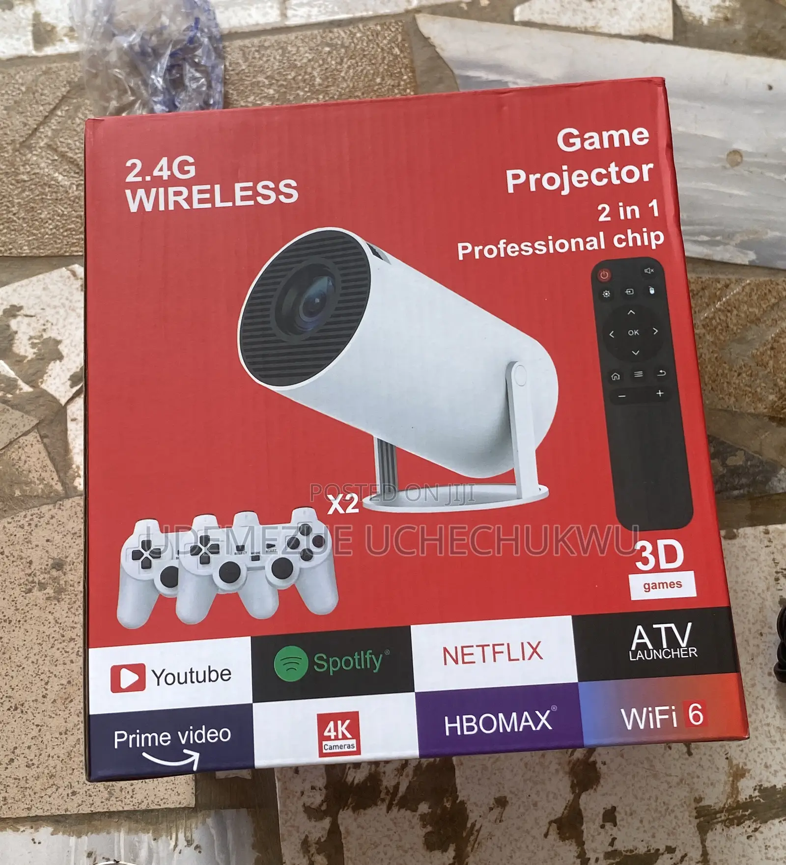 2.4g Wireless Gaming Projector