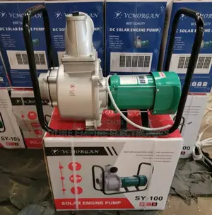 Original 4inche Sy.100 Solar Engine Waterpump Can With Panel