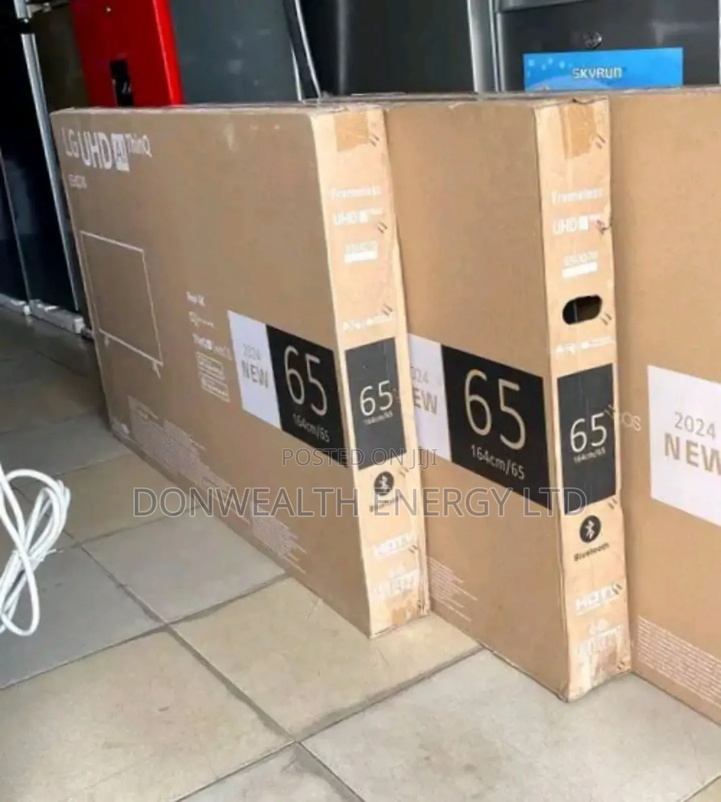 Original 65 Inches, Smart Android, Wifi +Bluetooth Tv